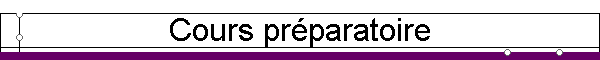 Cours prparatoire