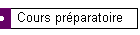 Cours préparatoire